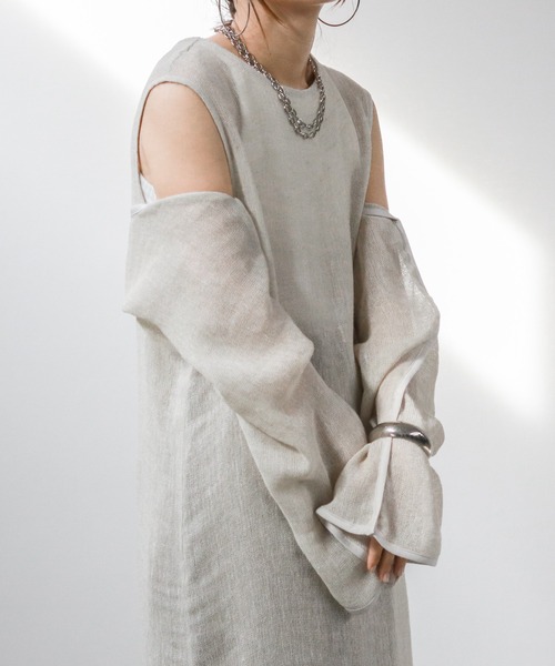 「hwyl」 ボレロ FREE アイボリー レディース_画像2