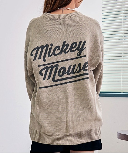 Disney（ディズニー） ニット セーター 「DISNEY/ディズニー」加工風