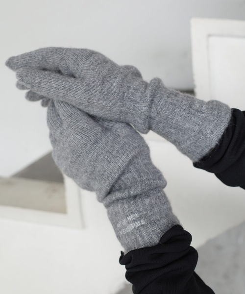 ANME 手袋 ロゴ刺繍サムホールグローブ レディース メンズ : ZOZOTOWN