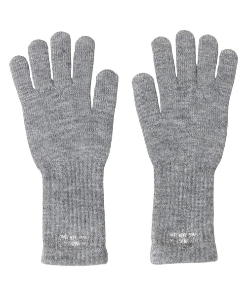 ANME 手袋 ロゴ刺繍サムホールグローブ レディース メンズ : ZOZOTOWN