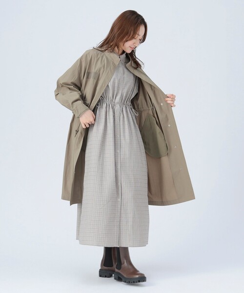 BEAMS別注　M.I.D.A フード付きロングモッズコート　L BEAMS別注 M.I.D.A フード付きロングモッズコート L 【公式通販】