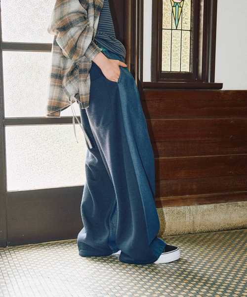 niko and…（ニコアンド） パンツ 「MODE NORM CORE」 CAツイル