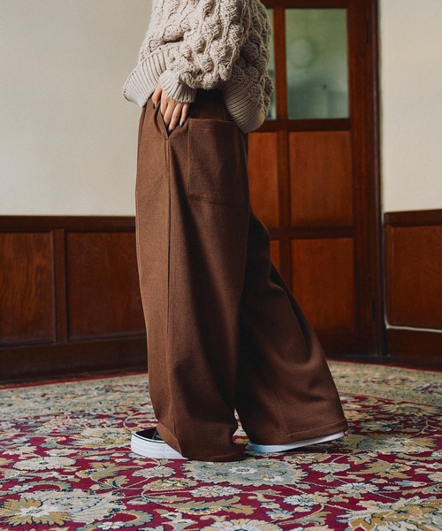 パンツ Niku ツイル スラックス パンツ