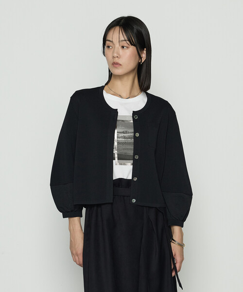 Gabardine K.T（ギャバジンK.T） ジャケット ノーカラージャケット