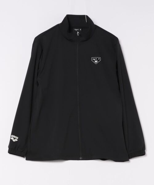 agnes b.（アニエスベー） ブルゾン「arenaコラボ」 MEDIUM ブラック