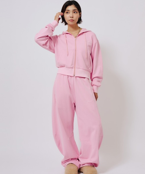 atmos girls パーカー atmos pink Compact Zip Up Hoodie / アトモス