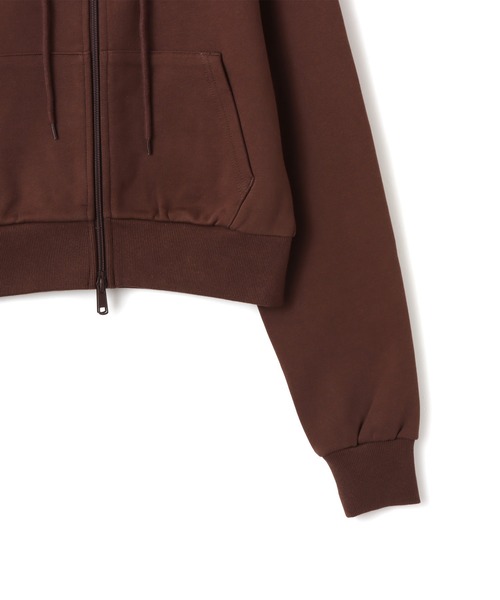  ピンクブラウン ジップアップジャケット atmos girls パーカー atmos pink Compact Zip Up Hoodie / アトモス