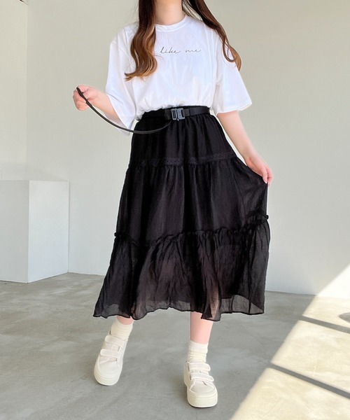 Nana(ナナ)」 フレアスカート FREE ブラック レディース : ZOZOTOWN