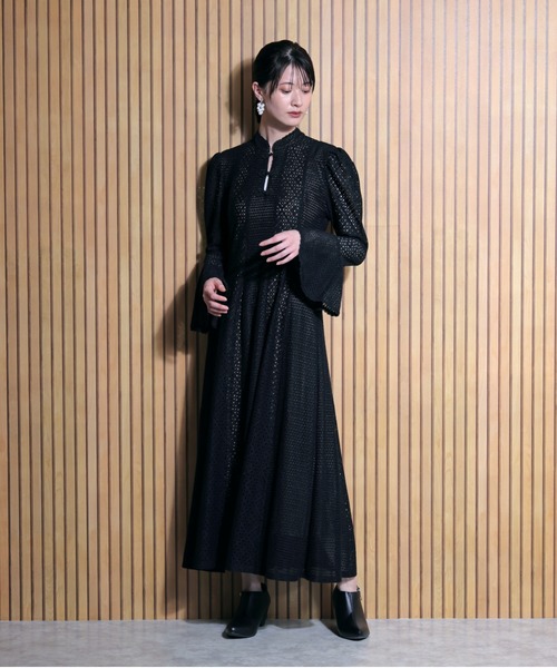 FLANEEK. ワンピース レース切替フレアワンピース : ZOZOTOWN Yahoo!店