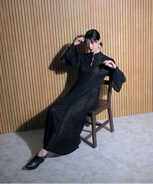 FLANEEK. ワンピース レース切替フレアワンピース : ZOZOTOWN Yahoo!店
