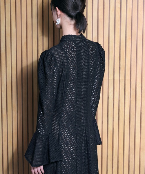 FLANEEK. ワンピース レース切替フレアワンピース : ZOZOTOWN Yahoo!店