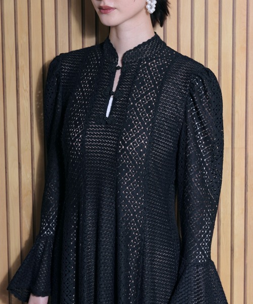 FLANEEK. ワンピース レース切替フレアワンピース : ZOZOTOWN Yahoo!店