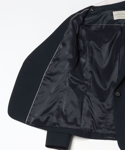 「green label relaxing」 テーラードジャケット 38 ネイビー レディース_画像3