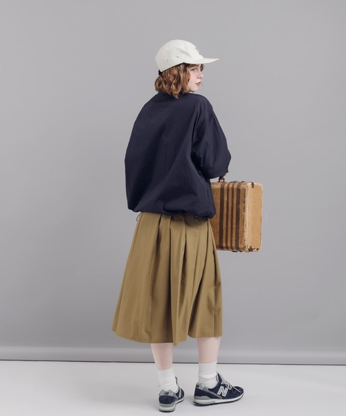 「MUHET」 半袖ブラウス MEDIUM カーキ レディース_画像3