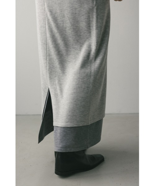 STYLEMIXER（スタイルミキサー） スカート レイヤードニットスカート