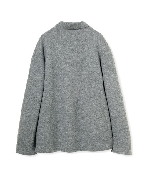 AOURE（アウール） ジャケット テーラードジャケット 縮絨ニット