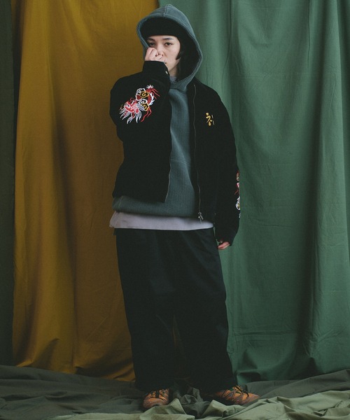 Universal Style Wear」 ブルゾン MEDIUM ブラック メンズ : ZOZOTOWN