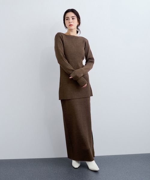 「LE CERCLE par rope'」 ニットカーディガン FREE ブラウン レディース_画像8