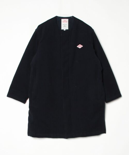 Danton（ダントン） ワンポイントダウンコート 36 ネイビー レディース