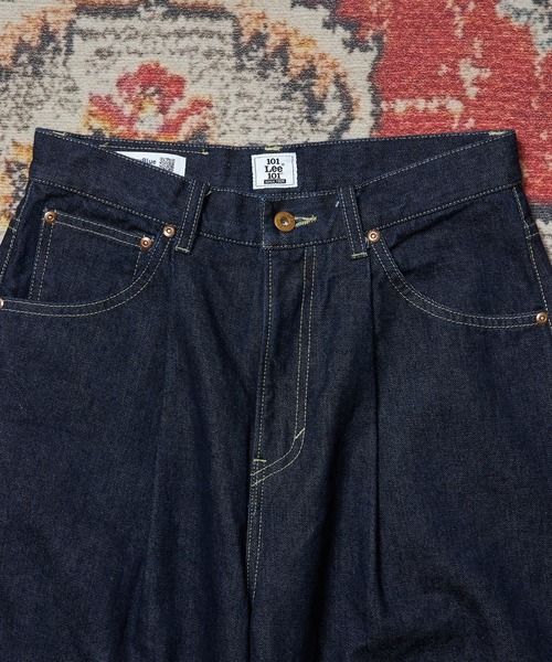 ジーンズ デニム デニムパンツ 「101 101周年記念特別モデル」TUCK RIDERSPANTS デニムパンツ セットアップ可 レディース_7
