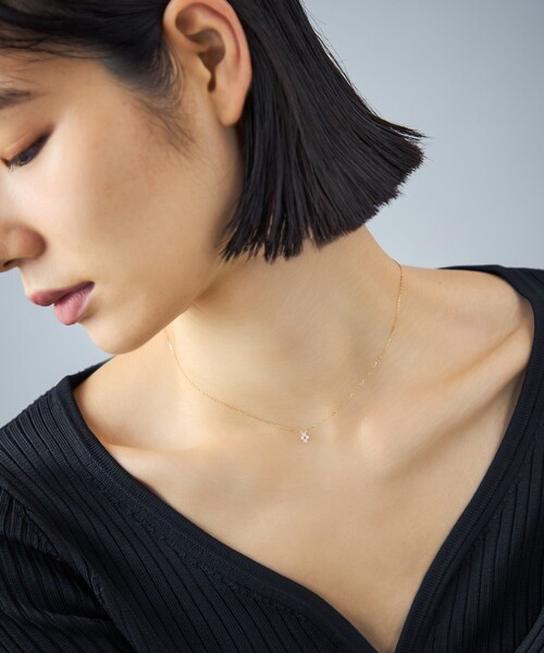 Jouete（ジュエッテ） ネックレス K18 ネックレス ダイヤモンド