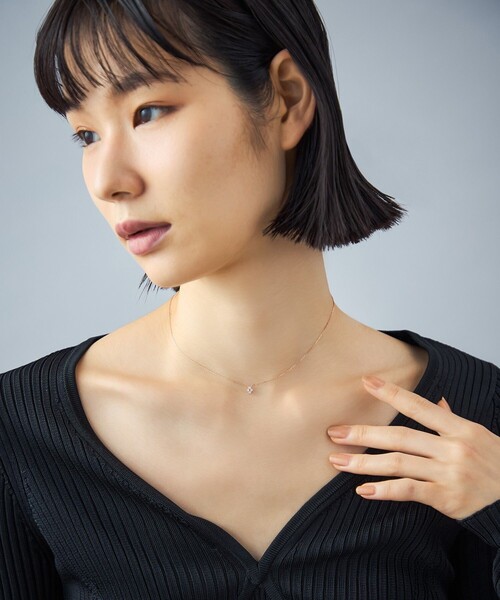 Jouete（ジュエッテ） ネックレス K18 ネックレス ダイヤモンド