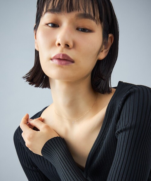 Jouete（ジュエッテ） ネックレス K18 ネックレス ダイヤモンド