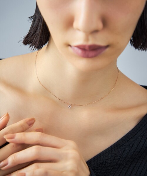 Jouete（ジュエッテ） ネックレス K18 ネックレス ダイヤモンド