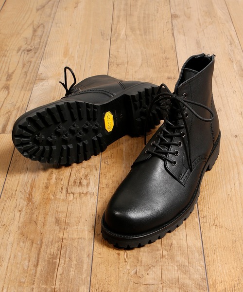 「PADRONE」 レースアップブーツ 40 ブラック メンズ_画像5