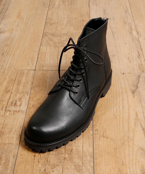 「PADRONE」 レースアップブーツ 40 ブラック メンズ_画像6