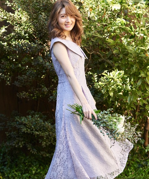 NOELA（ノエラ） ノースリーブワンピース M サックスブルー レディース 