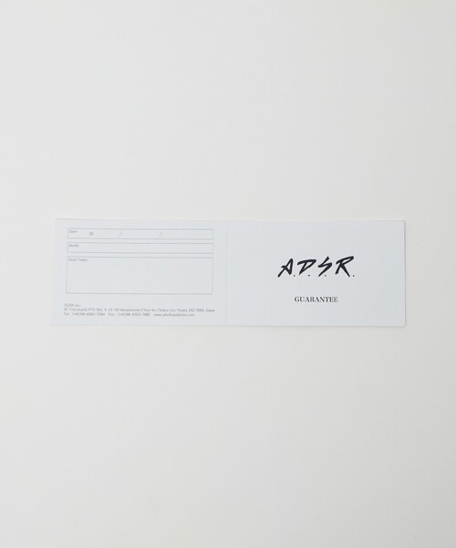 サングラス 「A.D.S.R.」RIDHA アイウェア メンズの画像