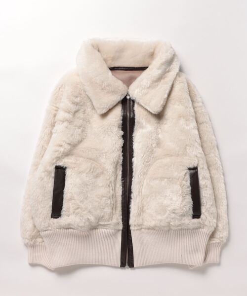 「GYDA」 ブルゾン FREE パープル レディース_画像2