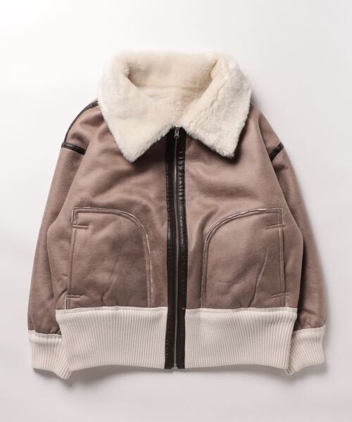 「GYDA」 ブルゾン FREE パープル レディース_画像6