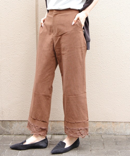 THE SHINZONE（ザ シンゾーン） ワイドパンツ パンツ THE SHINZONE