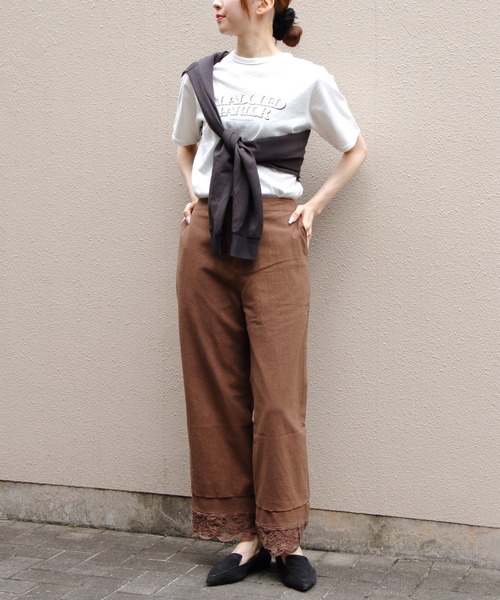THE SHINZONE（ザ シンゾーン） ワイドパンツ パンツ THE SHINZONE