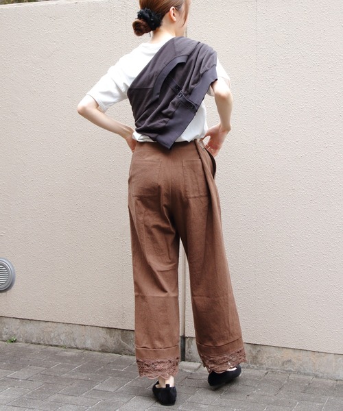 THE SHINZONE（ザ シンゾーン） ワイドパンツ パンツ THE SHINZONE