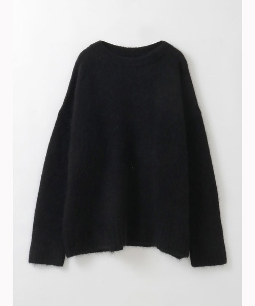 HER. ニット セーター モヘア混ニットプルオーバー レディース