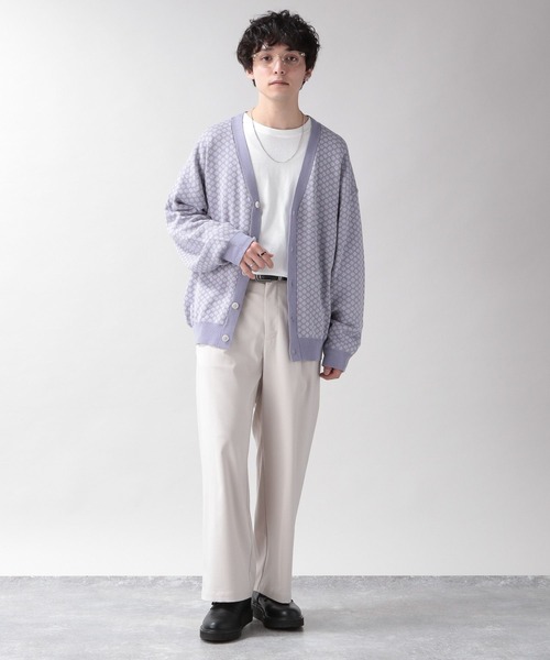 「RAGEBLUE」 スラックス LARGE グレー メンズ_画像2