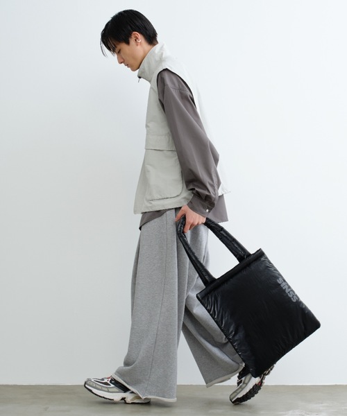 「SINSS」 ベスト SMALL ライトグレー メンズ_画像5