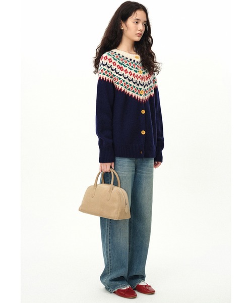 Fano Studios」 ニットカーディガン S アイボリー レディース