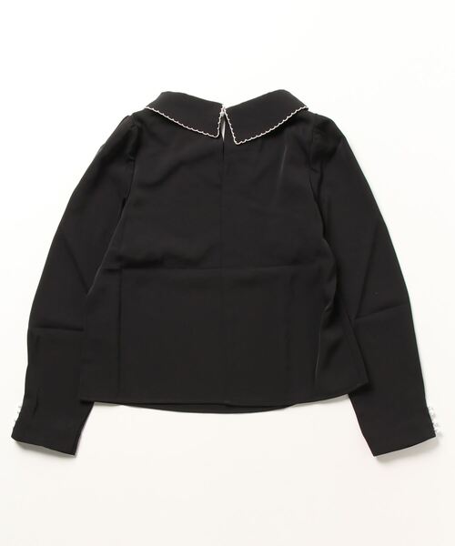 「ASTORIA ODIER」 長袖ブラウス MEDIUM ブラック レディース_画像2