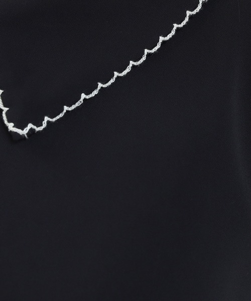 「ASTORIA ODIER」 長袖ブラウス MEDIUM ブラック レディース_画像9