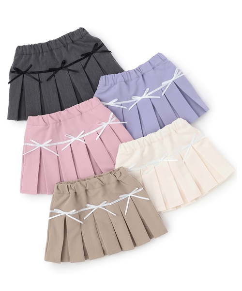 スカート 「Lycee mine バレエシリーズ」ボックスプリーツスカート