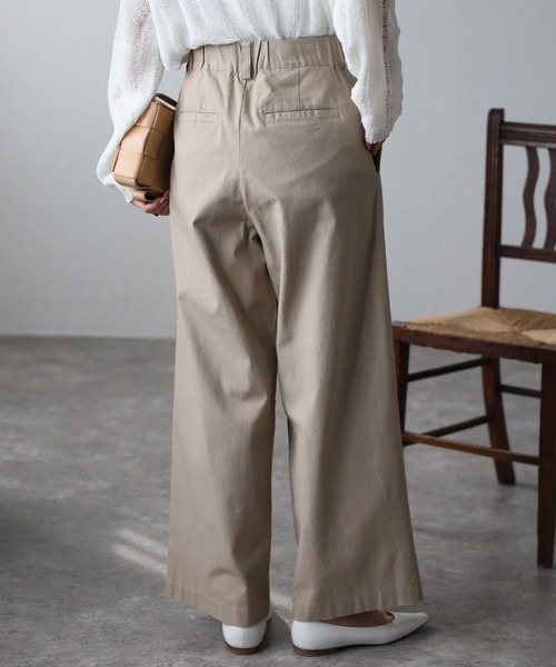 「Bonjour Sagan」 「HUNCH」パンツ FREE カーキ レディース_画像7