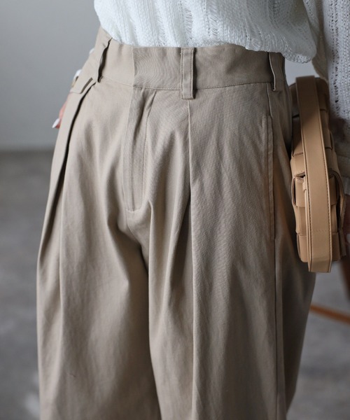 「Bonjour Sagan」 「HUNCH」パンツ FREE カーキ レディース_画像9