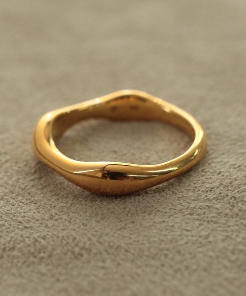 「NOIR DE POUPEE」 リング #3 ゴールド レディース_画像7