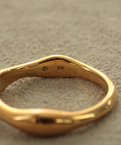 「NOIR DE POUPEE」 リング #3 ゴールド レディース_画像9