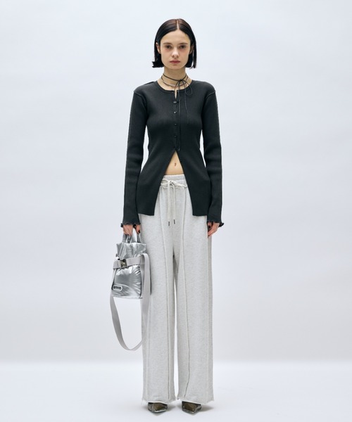 AIC. スウェットパンツ FREE ライトグレー レディース : ZOZOTOWN