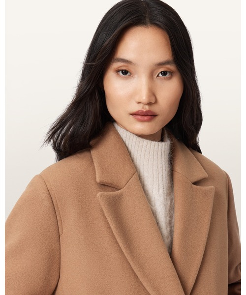 コート チェスターコート NELLIE DOUBLE BREASTED COAT | NELLIE ダブル ブレスト コート レディースの画像